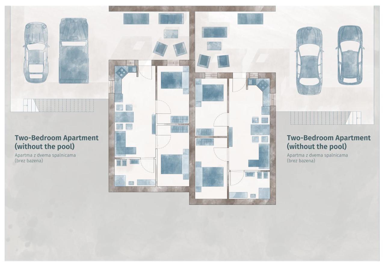 Salinea Apartments Сечовле Экстерьер фото